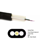 2F 4F 6F 12F FTTH Flat Drop Cable Aerial Fiber Cable G657A PE Toneable Cable